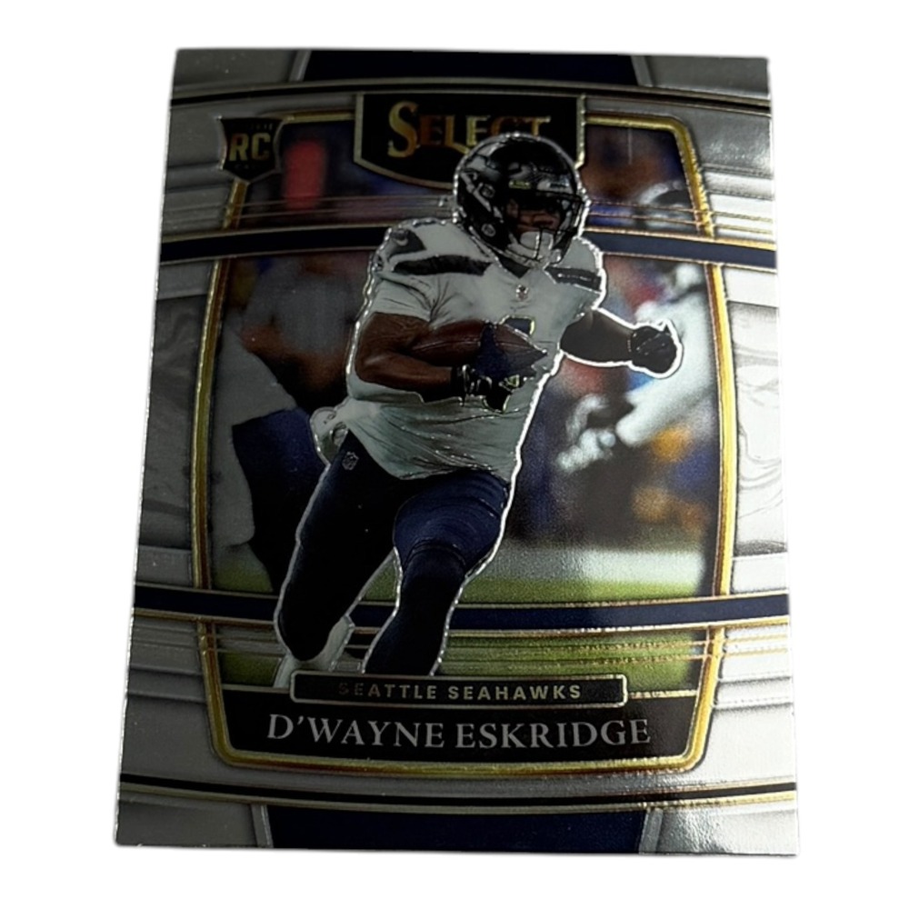 2021 Panini Select D'Wayne Eskridge Rookie Card 60 Concourse Seattle Seahawks RC